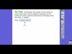 Write Algebraic Expressions - Lesson 7.3