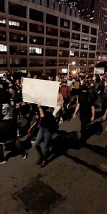 21K views · 337 reactions | Demonstrators in New York City marched in solidarity with Jacob Blake on Monday night, a day after he was shot by police in Kenosha. https://bit.ly/32rog4b Credit: Gerardo Pizarro via Storyful | FOX6 News Milwaukee | Facebook