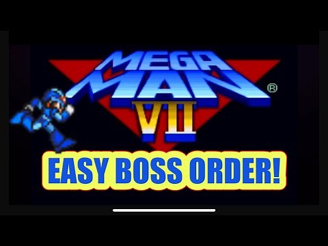 Mega Man 7 Easy boss order. Boss rush and Wily Castle included!