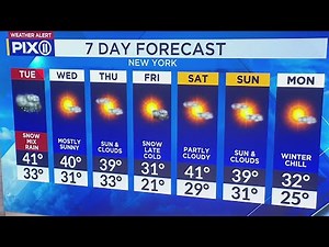 NY, NJ’s first winter storm to bring snow and cold temps