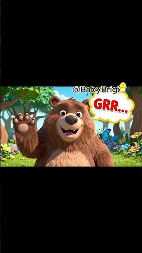 What Sound Does a Bear Make? 🐻 | Animal Sounds for Kids | Baby Bright Lab