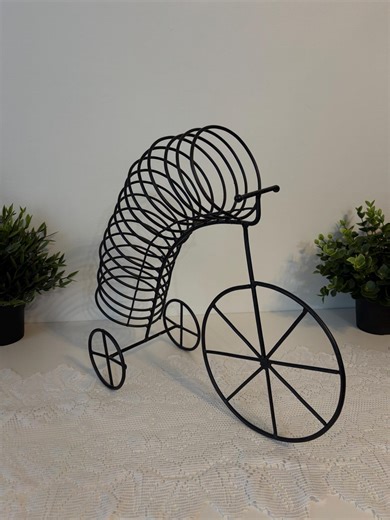 Vintage Tricycle-shaped CD Rack, Decorative Bicycle CD Holder, Bike CD Rack, DVD Storage, Original Metal CD Holder - Etsy