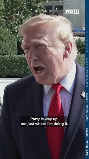 President Trump says Republicans have a midterm disadvantage