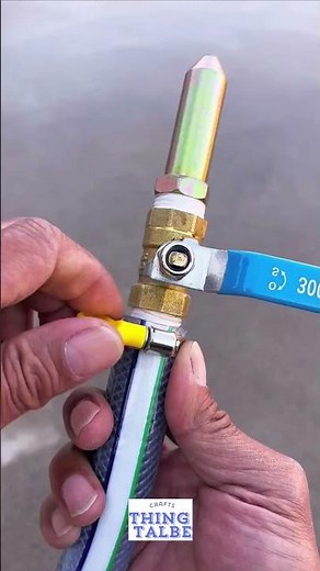Assembling and testing a high pressure hose nozzle with a manual ball valve shut off