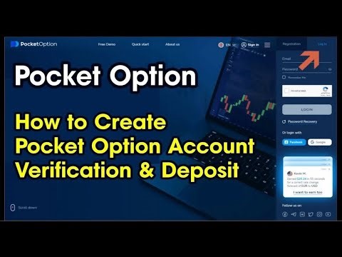 How to Create Pocket Option Account - Verification - Deposit Pocket Option