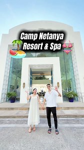 Camp Netanya Room Tour 💙 | Is It Worth the Hype? 👀 Santorini of Batangas✨ #fyp #minivlog #beach #vacation #love #family | Vena Roshiena