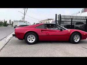1978 Ferrari 308GTS driving video ￼