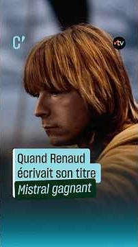 When Renaud wrote his song "Mistral gagnant" - Culture Prime