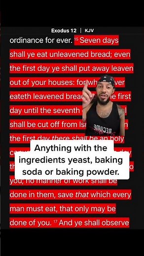 Unleavened Bread tutorial in 1 minute