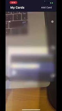 credit cards scanner app and wallet app for iOS and Android. #flutter