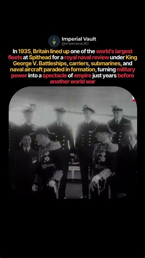 Britain’s Last Great Naval Spectacle Before War #shorts #history