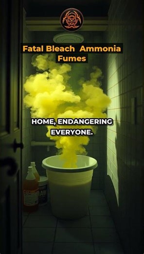 Fatal Bleach & Ammonia Fumes!