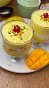 Summer Special Mango Dessert | Creamy Mango Dessert in Minutes | Quick & Easy Mango Cream Recipe