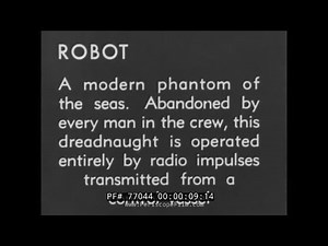 BATTLESHIP USS UTAH PILOTED BY REMOTE CONTROL U.S. NAVY 1930s 77044