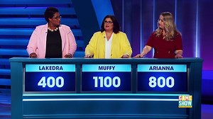 Only two Master Minds can make it to the next round. Master Minds with Brooke Burns and Ken Jennings, Weekdays 4 & 8:30p | Game Show Network