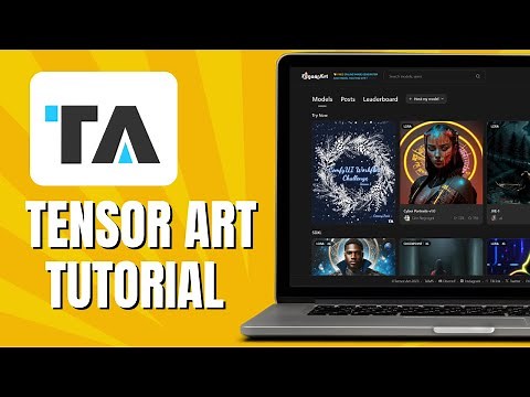 How to Use TENSOR ART (Tutorial in Spanish)