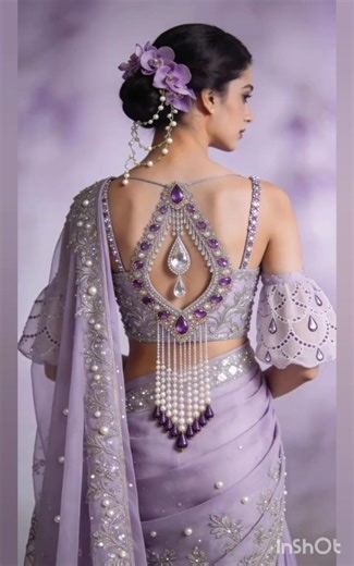 New Trending Beautiful designer blouse design latest blouse neck design blouse sleeves design बाजू