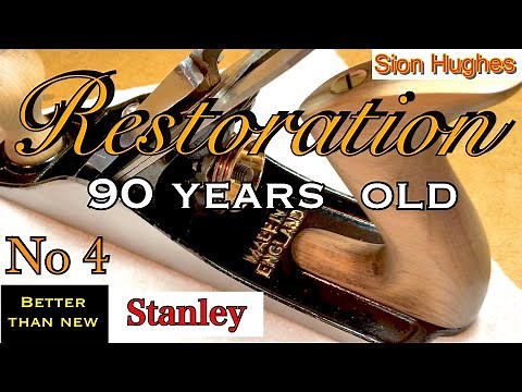 How to Restore a Stanley hand plane