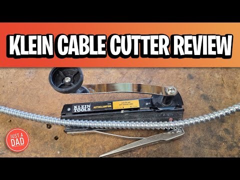 Klein Tools BX Cable Cutter REVIEW How To Cut Armoured Electrical Cable, How to Install Blade