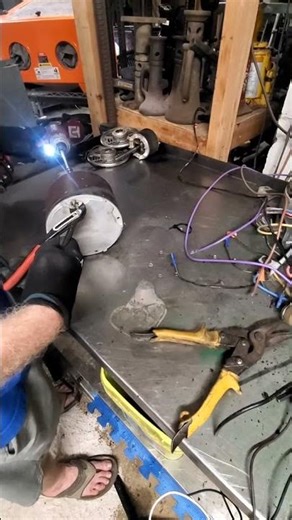 Electric motor breakdown.
