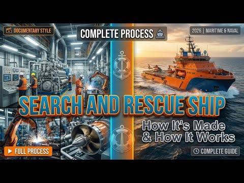 Life-Saving Ships! Inside Search and Rescue Vessels That Save Lives at Sea