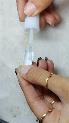 HARSHPREET KAUR🤍 on Instagram: "PART 1 Tip Application 💅🏻 @nailmemories.by_harshpreetkaur ♥️ #nails #trendingreels #trending #reels #instagram"