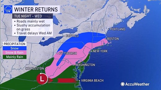 Storms to continue in Northeast, mid-Atlantic