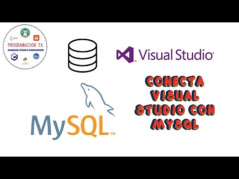 Como crear una conexión de MySQL con Visual Studio C#