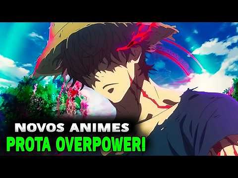 💥TOP 10 MELHORES Animes Onde o Protagonista é OVERPOWER! ( NOVOS ANIMES 2024 )