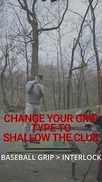The Secret Shallowing Hack: Ten Finger Grip 🔧 #golf #golfgear #golfclubs #golftips #golfvlog