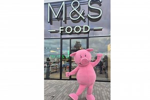 New Doncaster Marks and Spencer store opened by Percy Pig