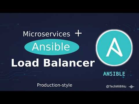 🚀 ANSIBLE: Microservices with Nginx Load Balancer (No Auto Scaling)