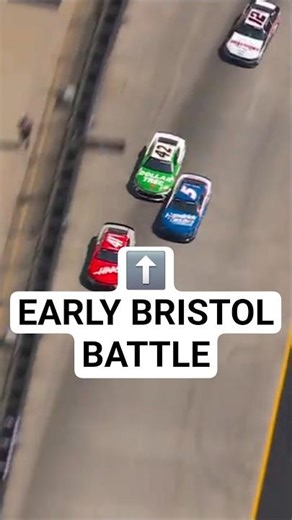 Larson and JHN tradin' paint Bristol style 👀