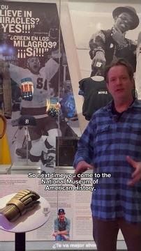 Objects from the "Miracle on Ice" with the National Museum of American History