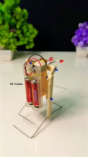 This Simple DC Motor Robot Learned to Walk! 🤖🎉 | Confetti Celebration #dcmotor #shorts #exposavvy