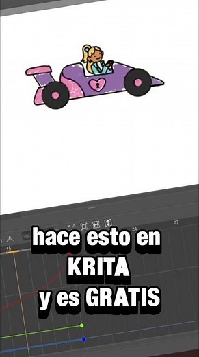 Aprende a animar con Krita GRATIS #art #animation