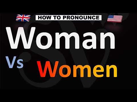 How to Pronounce Woman VS. Women? | Singular Vs. Plural