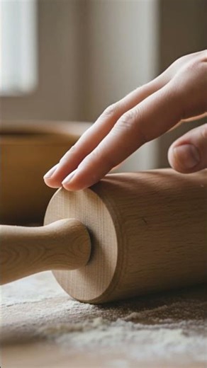 The cozy sounds of baking 🥖 Kitchen ASMR ✨ #shorts