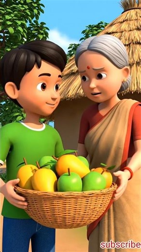 माँ के लिये आम #viral #cartoon #aivideo #funny