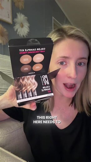 Color Sample Kit for Hair Thickening Transformation