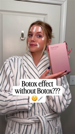 Why freeze your face when you can train it? 👀 FaceTYME Face Tape supports smoother skin, better muscle awareness, and a more lifted appearance. No injections required.🚫 Comment FACETYME to get the link 💕 | TYME