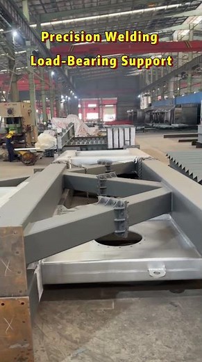 #steelstructure Power Equipment Steel Support Frames | Heavy-Duty Generator Structural Solutions 🔧⚡