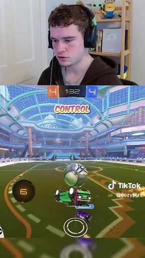 Almost Hit A Psycho in Rocket League