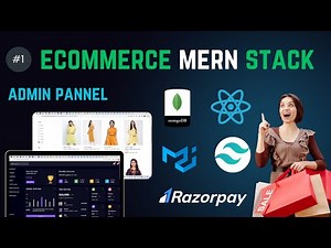 Ecommerce Website Development Tutorial With MERN Stack, Razorpay, Redux, MUI & Tailwind | Hindi