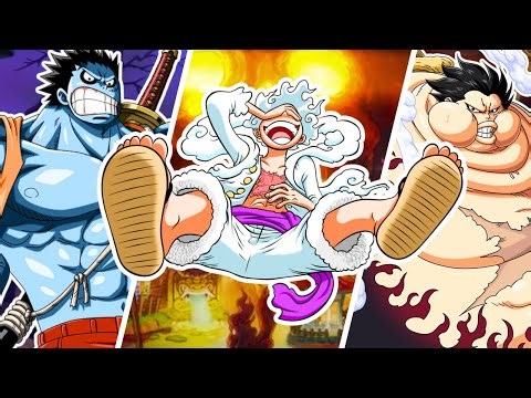 TOUTES LES TRANSFORMATIONS DE LUFFY EXPLIQUÉES