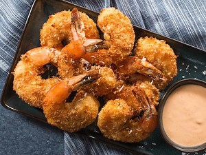 267K views · 6.1K reactions | Here's some seriosuly good party food! My crispy coconut shrimp with sriracha mayo dipping sauce. RECIPE: https://www.flavcity.com/keto-coconut-shrimp/ | BobbyParrish | Facebook