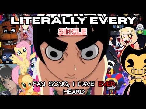 114 MULTI-FANDOM SONGS, God this took me forever