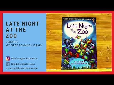 Late Night at the Zoo - Usborne My First Reading Library