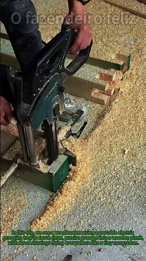 This Tool Cuts Perfect Wood Grooves in Seconds! 🛠️ | #WoodworkingHacks