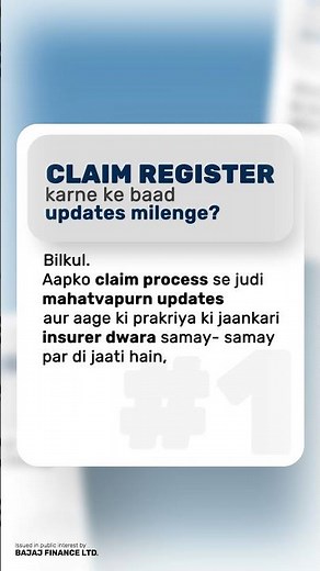 Insurance Claim Status Updates: Your Questions Answered​ | Bajaj Finance Customer Awareness